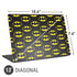 DC Comics Batman Logo Pattern Universal Laptop 13in (10.6 x 7.6in) Skin